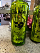 Cargar imagen en el visor de la galería, Tall "Poison" Decorative Glass Bottle (2 Available)