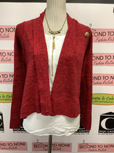 Load image into Gallery viewer, Ellen Tracy 1/4 Zip White Top (Size M)