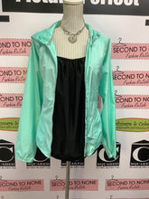 Load image into Gallery viewer, Danskin Mint Windbreaker (Size L)