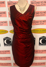 Load image into Gallery viewer, Dark Red Dress & Bolero Set (Size 10)