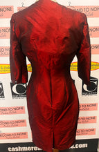 Load image into Gallery viewer, Dark Red Dress & Bolero Set (Size 10)