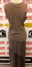 Load image into Gallery viewer, Brown Beaded & Embroidered Tank & Skirt Set (Size M)