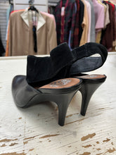 Load image into Gallery viewer, Vince Camuto Black Sling Back Heels (Size 6/EU 36)
