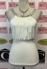 Cargar imagen en el visor de la galería, Camiseta sin mangas con cuello brillante (M)