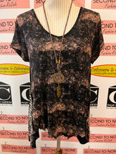 Charger l'image dans la galerie, Blinged Out Angel Wing T-Shirt (Size M)