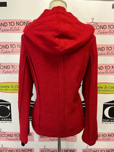 Load image into Gallery viewer, Linea Domani Red Wool Hoody (Size L)