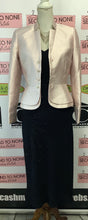 Load image into Gallery viewer, Tahari Pink Silk-Like Blazer (Size 2)