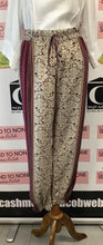 Load image into Gallery viewer, Burgundy Boho Pants (Size L)