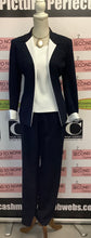 Load image into Gallery viewer, Vintage Kasper Black & White 3 Pc Pant Suit Set (Size 8)