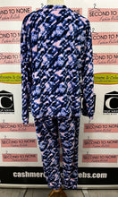 Cargar imagen en el visor de la galería, Kensie Navy & Pink Bold Print Lounge Set (Size L)