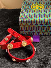 Load image into Gallery viewer, Tory Burch Leather Wrap Bracelet