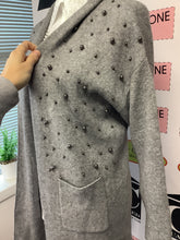 Cargar imagen en el visor de la galería, Sioni Bobble Grey Cardigan (Size S)