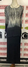 Load image into Gallery viewer, Windsmoor 2 PC Accordion Pleated Set (Size S)