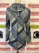 Cargar imagen en el visor de la galería, Pure Essence Blue Plaid Tunic (Size S)