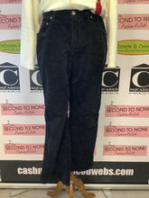 Cargar imagen en el visor de la galería, Calvin Klein Jeans Black Corduroy Pants (Size 12)