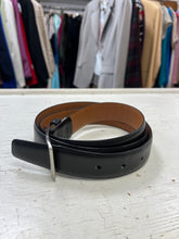 Load image into Gallery viewer, Made in Canada Black Leather Basic Belt (Size 42)