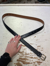 Load image into Gallery viewer, Made in Canada Black Leather Basic Belt (Size 42)
