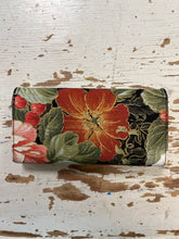 Load image into Gallery viewer, Vintage Never Used Red Floral Fabric Wallet