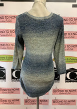 Cargar imagen en el visor de la galería, Cleo Shades of Blue Asymmetrical Top (Size M)