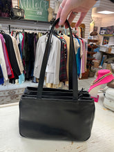 Load image into Gallery viewer, Vintage Triple Compartment Leather Handbag