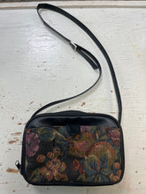 Load image into Gallery viewer, Vintage Cross Stitch Panel Crossbody Purse