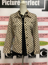 Cargar imagen en el visor de la galería, Christopher and Banks Tan Polka Dot Jacket (Size M)