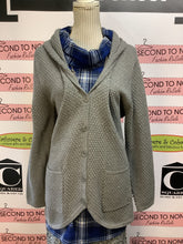 Load image into Gallery viewer, NWT Urban Cotton Plus Size Grey Cardigan (Size M)