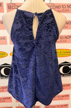 Load image into Gallery viewer, Cable & Gauge Blue Velvet Tank (Size S)