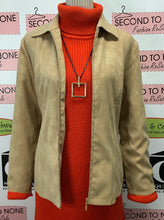 Load image into Gallery viewer, Tradition Faux Suede Blazer (Size 12)