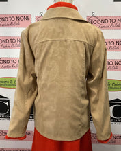 Load image into Gallery viewer, Tradition Faux Suede Blazer (Size 12)