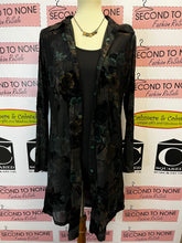 Cargar imagen en el visor de la galería, Velvet Burnout Button-Front Tunic (Only 2 Left!)