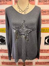 Cargar imagen en el visor de la galería, Femme Italy Blue Stargirl Sweater (Size L)