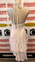 Charger l'image dans la galerie, White Crochet Halter Dress (Size XS/S)