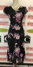 Load image into Gallery viewer, Jessica Petite 2 PC Purple Floral Skirt Set (Size 12P)