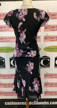 Load image into Gallery viewer, Jessica Petite 2 PC Purple Floral Skirt Set (Size 12P)