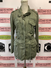 Load image into Gallery viewer, Buffalo Army Green Trench Jacket (Size M)