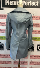 Load image into Gallery viewer, London Fog Blue Trench Coat (Size XS)