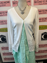 Load image into Gallery viewer, Bianca Nygard Sequin-Detail Cardigan (Size 14-16)