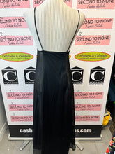 Load image into Gallery viewer, Black Satin Slip Dress (Size S/M)