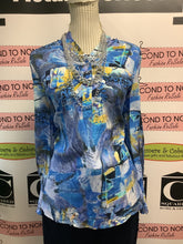 Charger l'image dans la galerie, The Blues Watercolour Shirt (Size S)