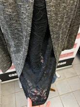 Load image into Gallery viewer, Bronze Metallic Split Back Lace Top (Size L)
