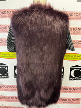 Load image into Gallery viewer, Tribal Jeans Purple Fluffy Vest (Size L)