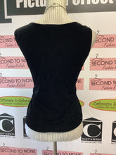 Cargar imagen en el visor de la galería, Black Velour Tank (Size 14)