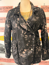 Charger l'image dans la galerie, Tie-Dye Linen-Blend Utility-Style Jacket (Size S)