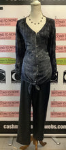 Charger l'image dans la galerie, Coral Bay Faded Black Sequin Long Sleeve (Size 2X)