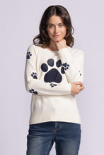 Cargar imagen en el visor de la galería, Paw Print Sweater