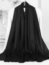 Cargar imagen en el visor de la galería, Solid Fringe Pashmina Scarf (Only 2 Colours Left!)