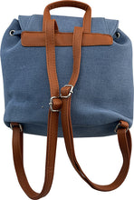 Cargar imagen en el visor de la galería, Small Denim Backpack (Only 1 Left!)