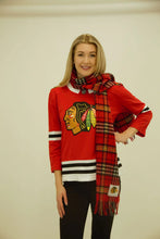 Cargar imagen en el visor de la galería, Official NHL-Licenced 100% Lambswool Tartan Scarf (29 Teams)