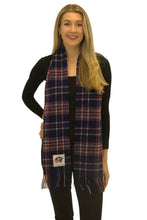Cargar imagen en el visor de la galería, Official NHL-Licenced 100% Lambswool Tartan Scarf (29 Teams)